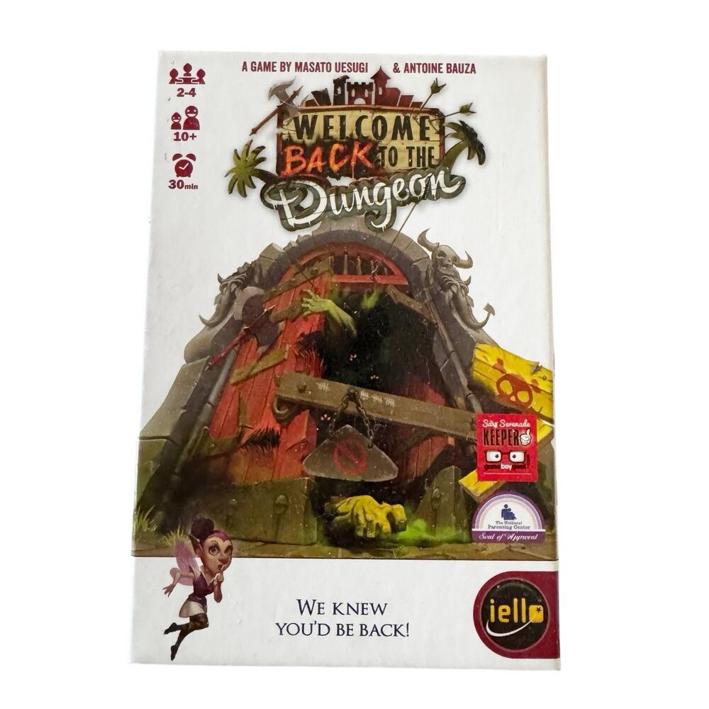 Welcome Back To The Dungeon Board Game Complete Iello